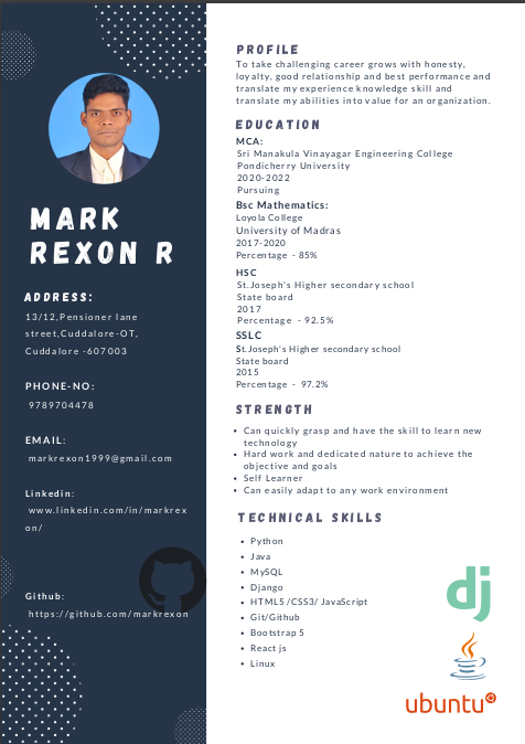 Mark Resume